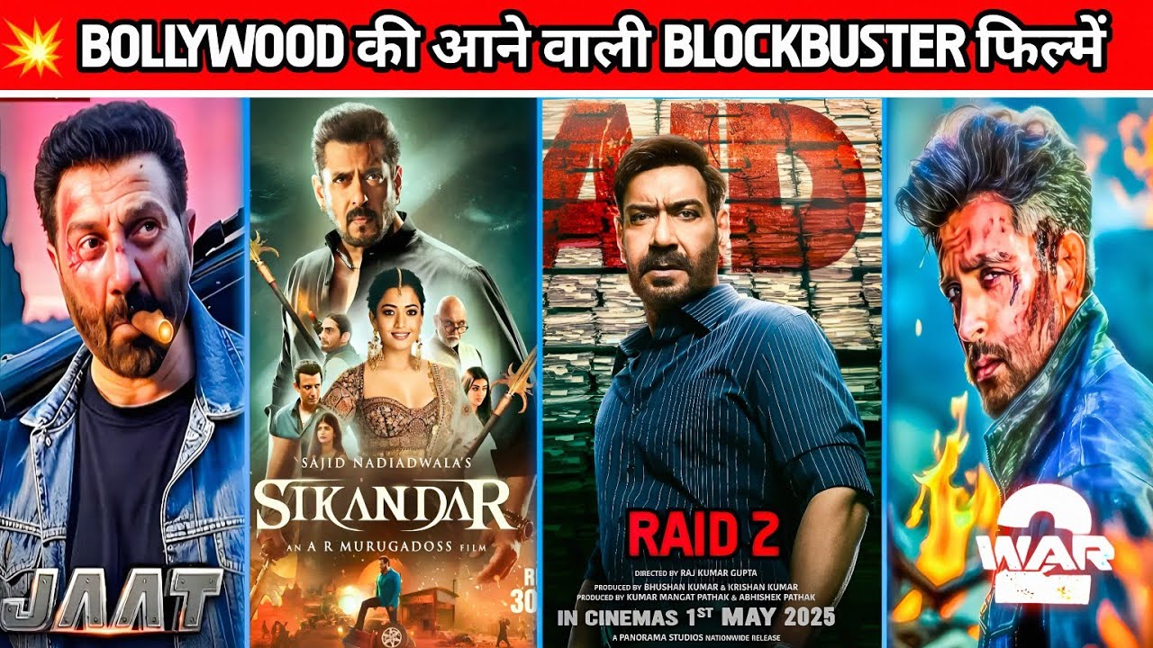 Bollywood Movies 2025: Upcoming Blockbusters, Star Cast, Release Dates & More