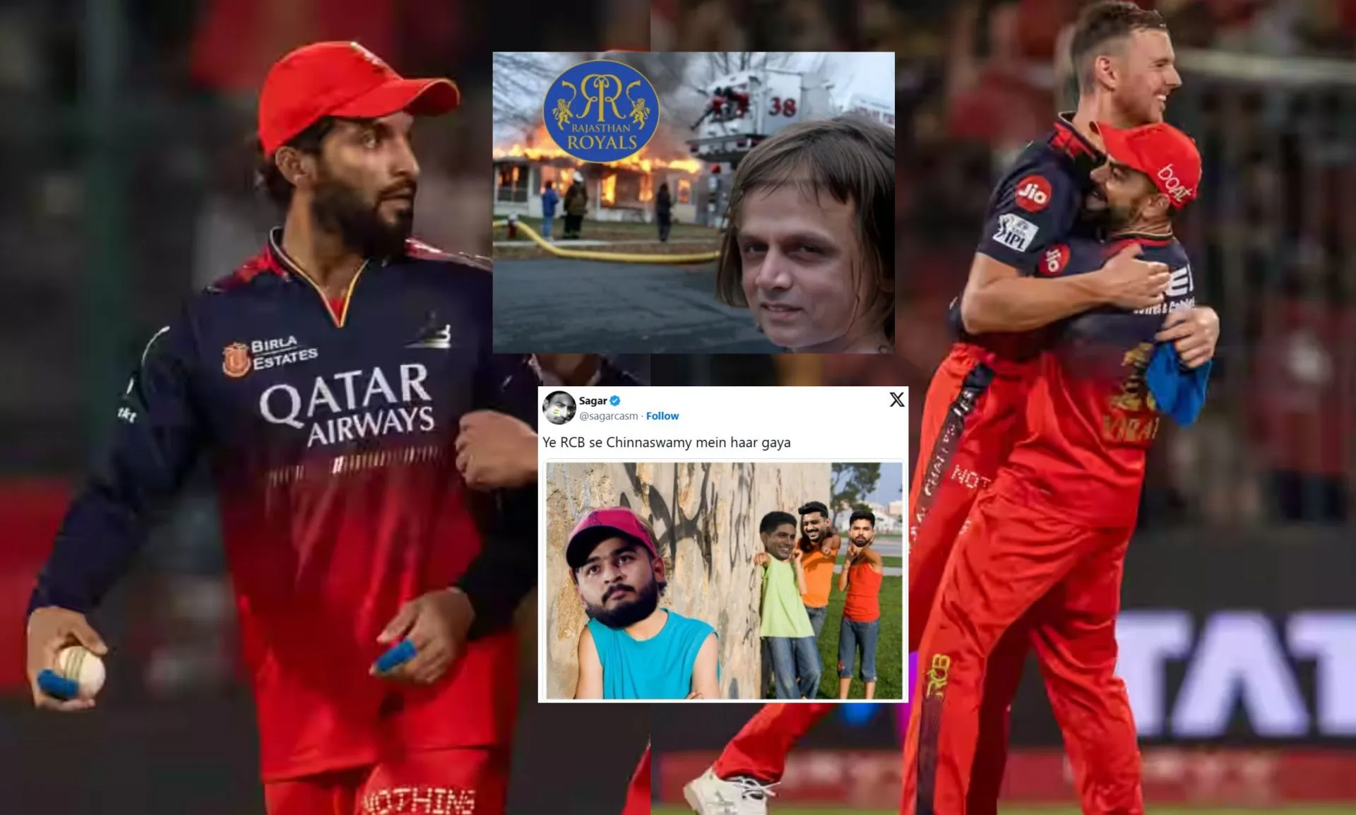 RCB vs RR Memes: Funniest Reactions from IPL 2025, Match 42