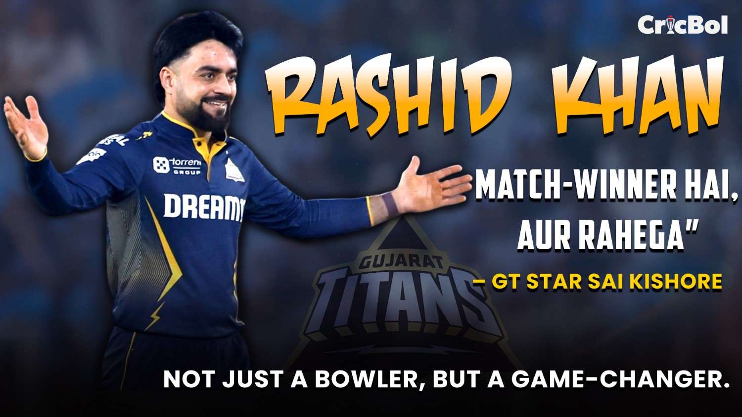 Rashid Khan Match-Winner Hai, Aur Rahega” – GT Star Sai Kishore After Impressive Victory