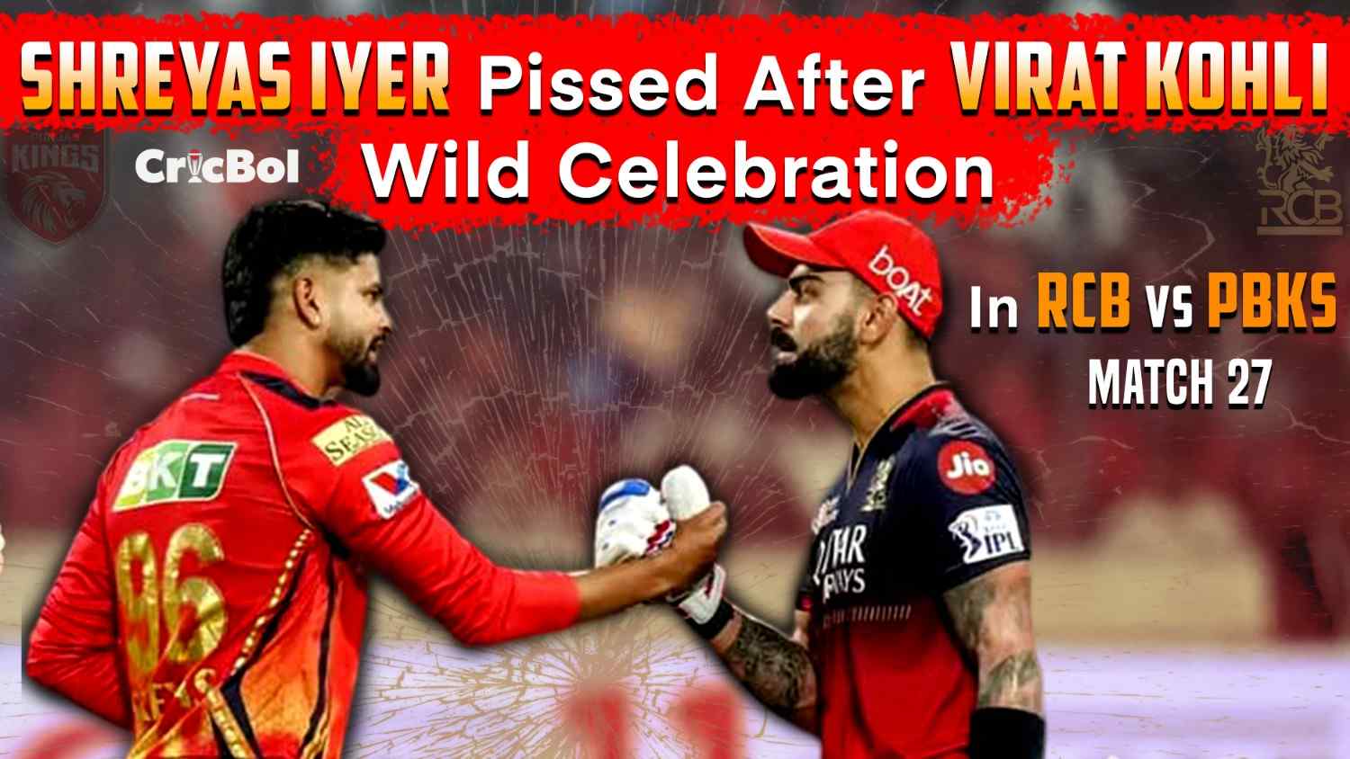 Virat Kohli Shreyas Iyer Clash: Post-Match Handshake Turns Heated