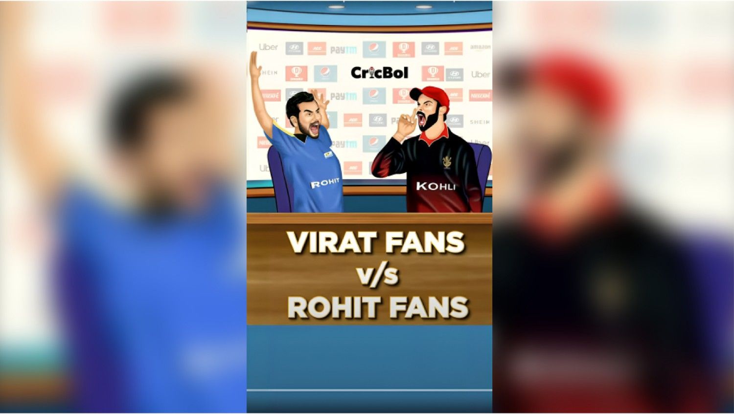 Kohli vs Rohit: When Fan Wars Steal the Spotlight in IPL 2025