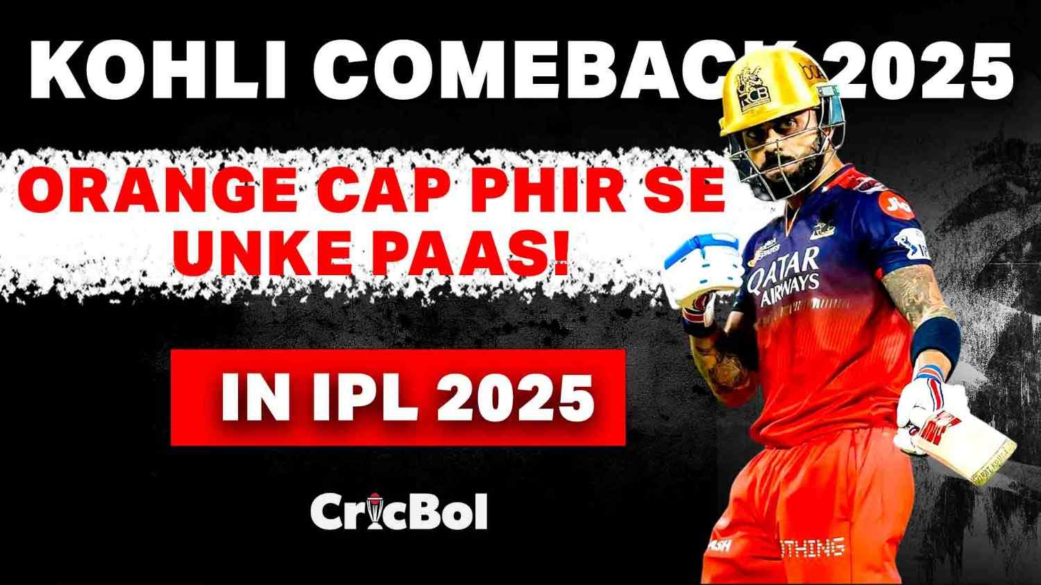 Kohli Comeback 2025: Orange Cap Returns to King Kohli as Prasidh Krishna Retains Purple Cap