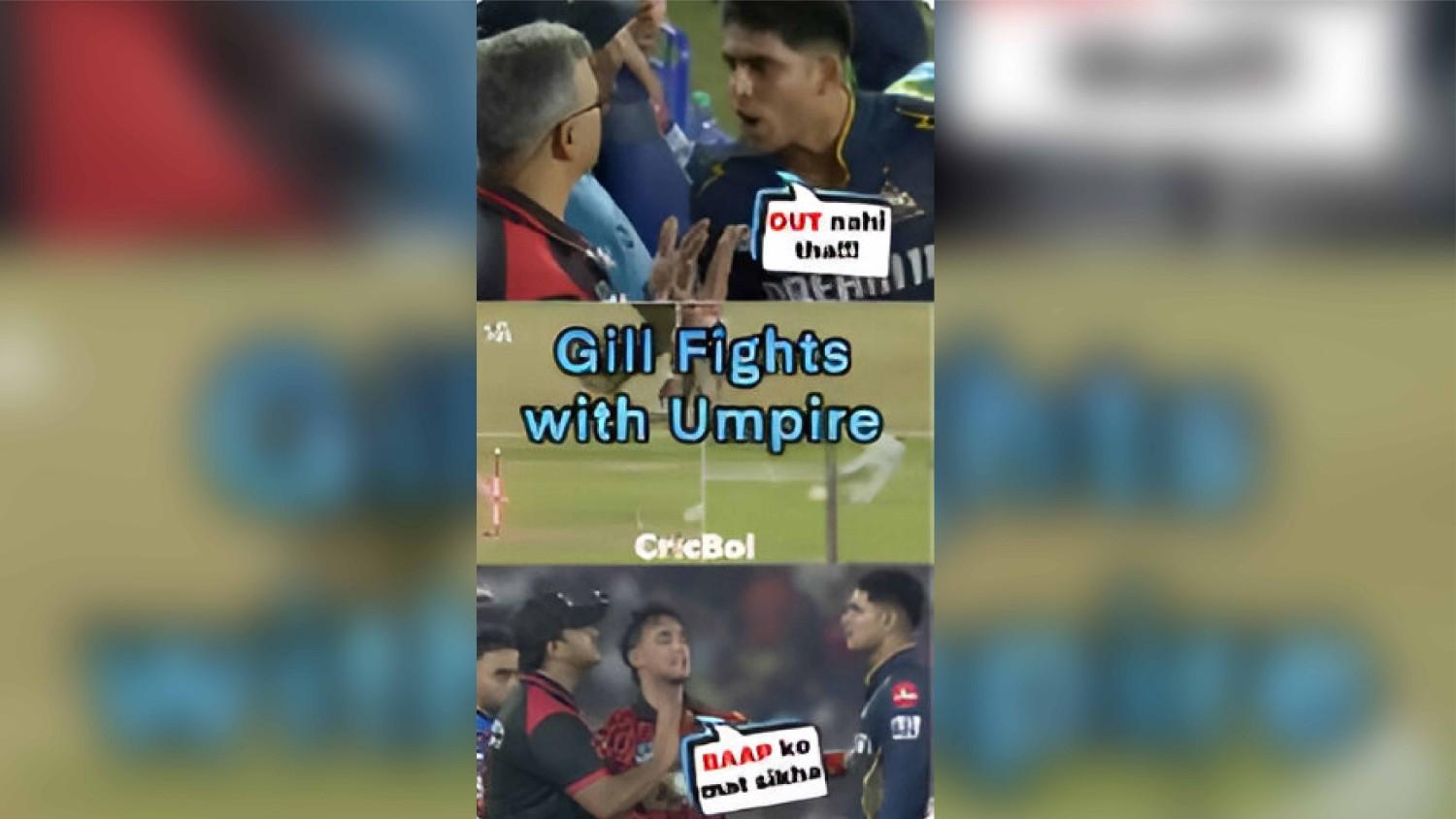 Gill Umpire Fight – Shubman Gill’s Heated Moment Goes Viral in Spicy Cricket Clash