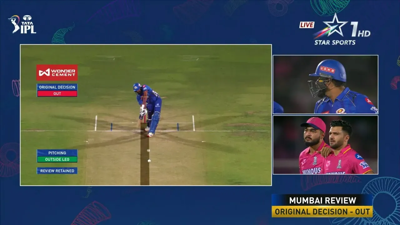 Rohit Sharma Masterclass: Strategic Knock Powers MI to Big Win Over RR in Jaipur