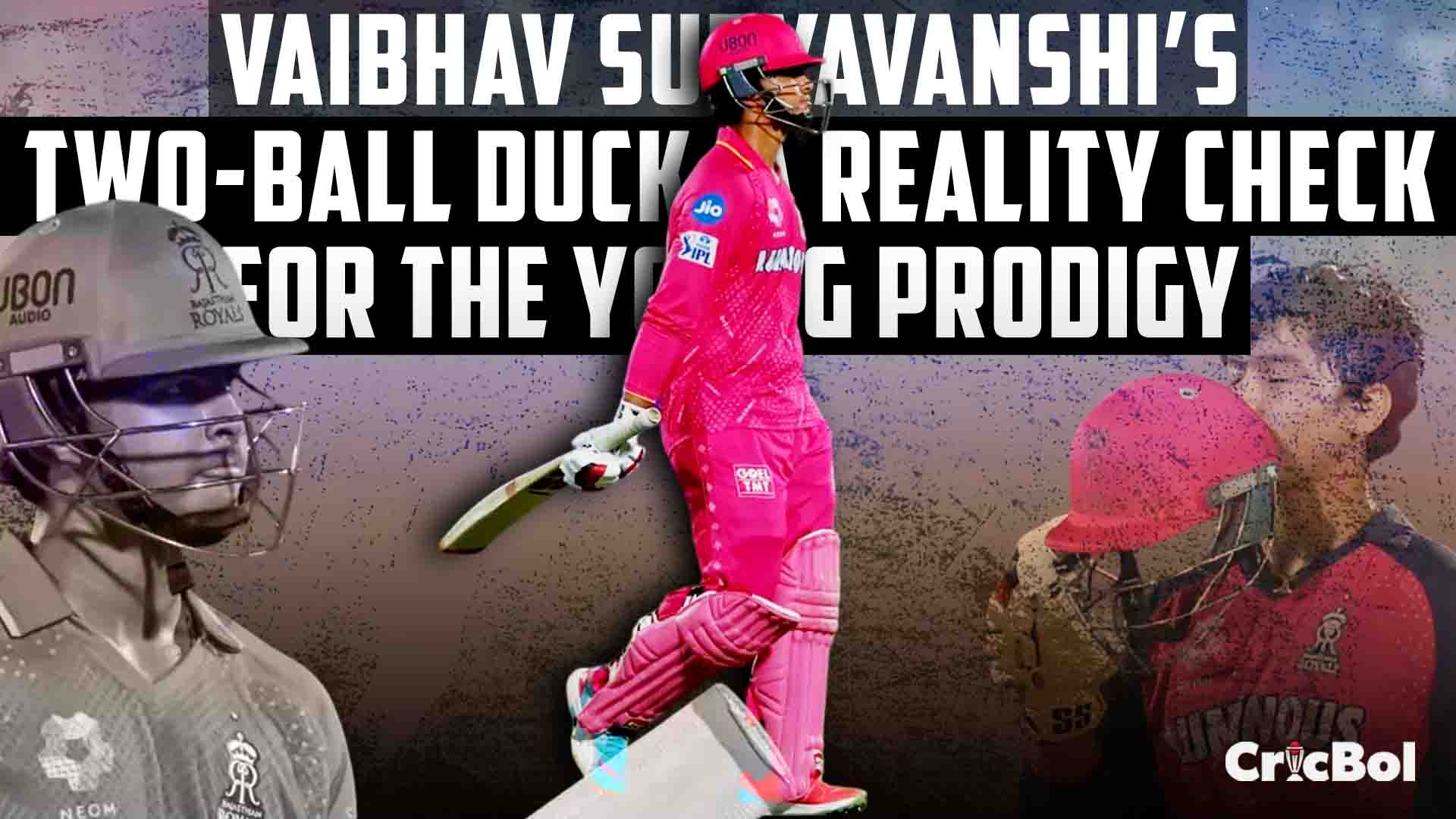 Vaibhav Suryavanshi Duck: Reality Check After IPL Century Heroics