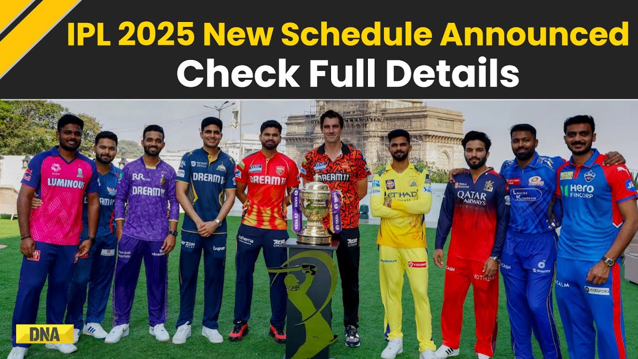 IPL 2025 Resumption: Tournament to Restart on May 17, Final Scheduled for June 3